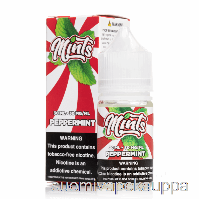 Vape Nesteet Piparminttusuolat - Mints Vape Co - 30ml 30mg